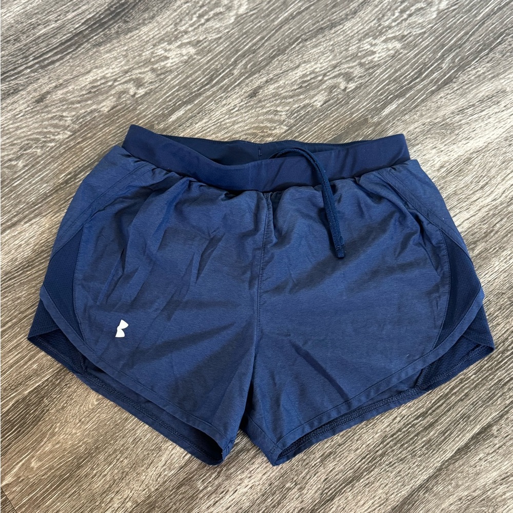 Under Armour Women's Dark Blue Athletic Shorts
